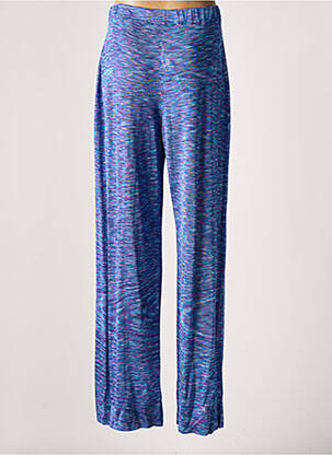 Pantalon droit stretch taille normale bleu LIVIANA CONTI femme