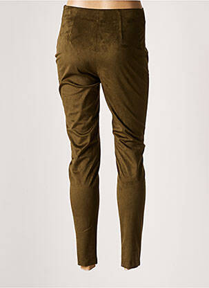 Pantalon slim stretch taille normale vert PIER ANTONIO GASPARI femme