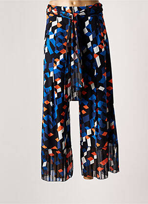 Pantalon large tissage popeline taille normale noir HIGH femme