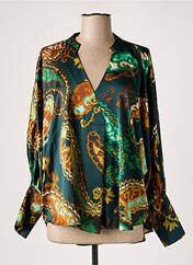 Blouse vert JEFF GALLANO pour femme seconde vue