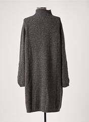 Robe mi-longue gris MAX & MOI pour femme seconde vue