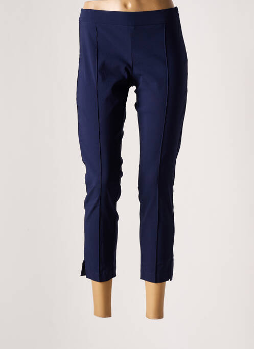 Pantalon 7/8 bleu LIVIANA CONTI pour femme