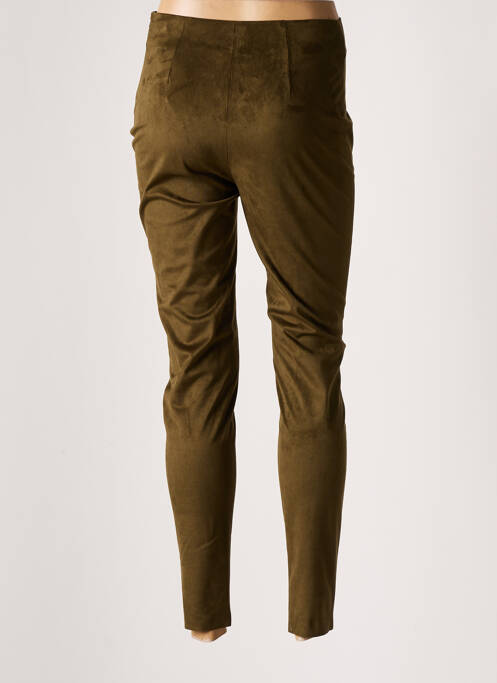 Pantalon slim vert PIER ANTONIO GASPARI pour femme