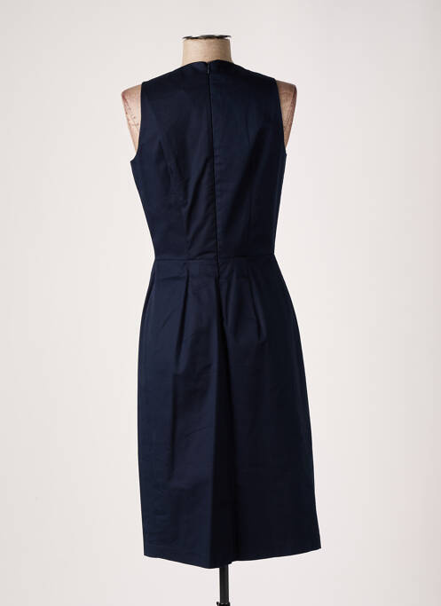 Robe mi-longue bleu BLUBIANCO pour femme