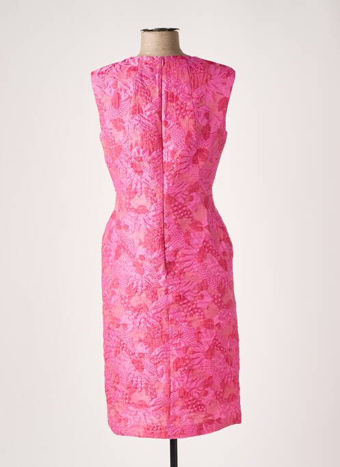 Robe mi-longue rose D.EXTERIOR pour femme