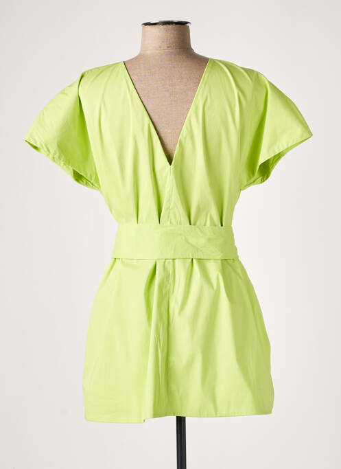 Tunique manches courtes vert LIVIANA CONTI pour femme