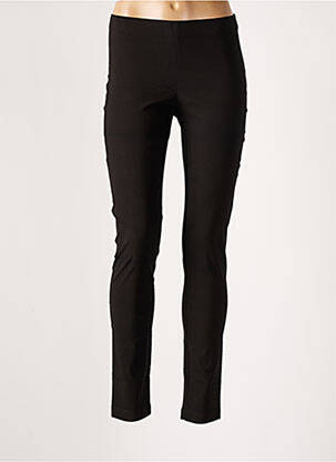 Pantalon slim taille haute taille haute noir LIVIANA CONTI femme