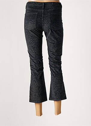 Pantacourt stretch taille basse gris DENIM STUDIO femme