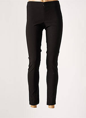 Pantalon 7/8 stretch taille normale noir LIVIANA CONTI femme