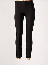 Pantalon 7/8 stretch taille normale noir LIVIANA CONTI femme
