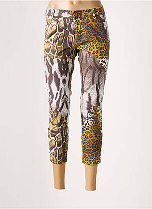 Pantacourt taille basse taille basse marron MASON'S femme
