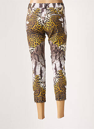 Pantacourt stretch taille basse marron MASON'S femme