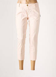 Pantacourt taille basse taille basse rose MASON'S femme