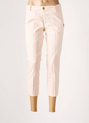 Pantacourt taille basse taille basse rose MASON'S femme