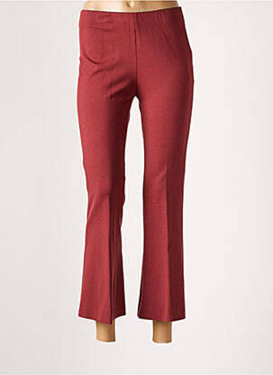 Pantalon 7/8 taille haute taille haute orange LIVIANA CONTI femme
