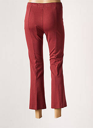 Pantalon 7/8 taille haute taille haute orange LIVIANA CONTI femme