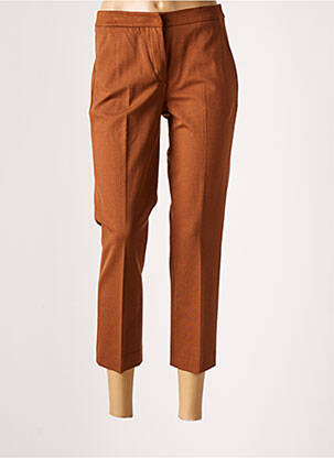 Pantacourt stretch taille normale marron LIVIANA CONTI femme