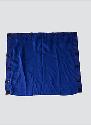 Top coupe fluide manches courtes bleu PIER ANTONIO GASPARI femme