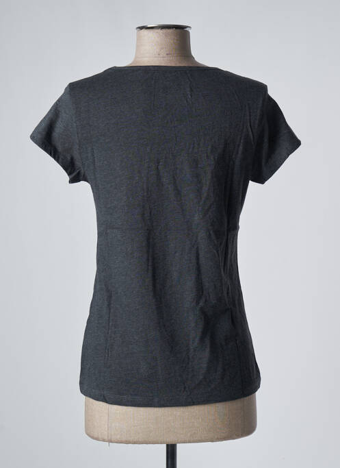 T-shirt sérigraphie manches courtes gris STAR WARS femme