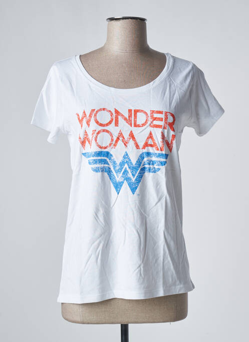 T-shirt blanc WONDER WOMAN pour femme