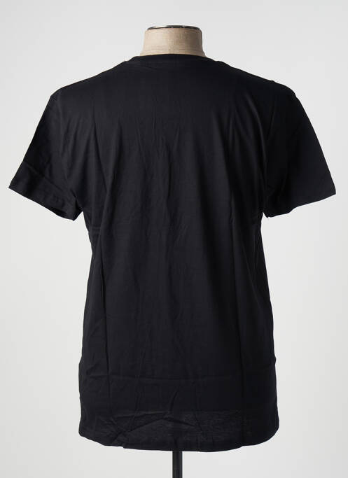 T-shirt stretch manches courtes noir MARVEL homme