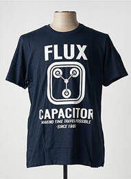 T-shirt stretch manches courtes bleu UNIVERSAL STUDIOS homme