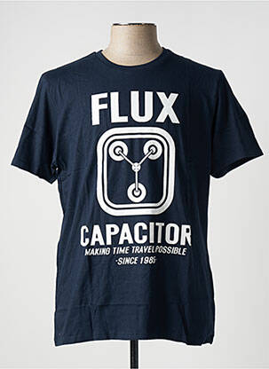 T-shirt stretch manches courtes bleu UNIVERSAL STUDIOS homme