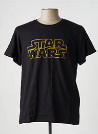T-shirt stretch manches courtes noir STAR WARS homme
