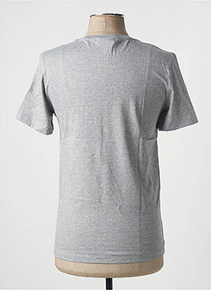 T-shirt tissage chiné manches courtes gris MARVEL homme