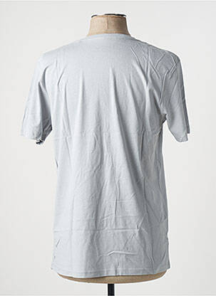 T-shirt stretch manches courtes gris BACK TO THE FUTURE homme