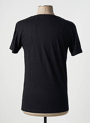 T-shirt stretch manches courtes noir MARVEL homme