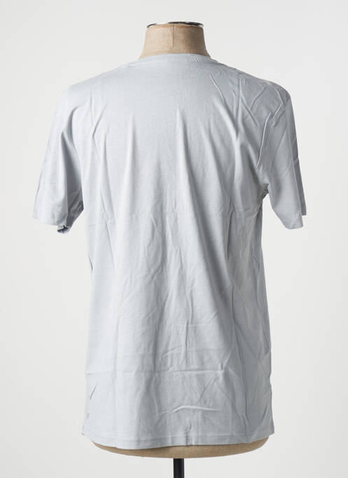 T-shirt stretch manches courtes gris BACK TO THE FUTURE homme