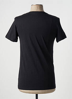T-shirt stretch manches courtes noir HARRY POTTER homme