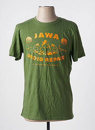 T-shirt vert STAR WARS pour homme