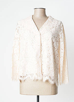 Veste chic col v rose TWINSET femme