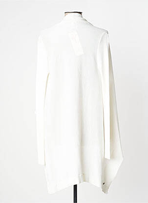 Gilet manches longues manches longues blanc MANILA GRACE femme
