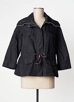 Veste casual finition intérieure doublée noir INDIES femme