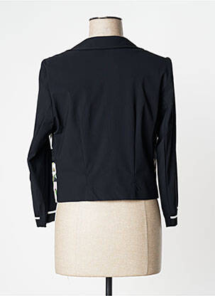 Veste casual coupe droite noir BLEU BLANC ROUGE femme