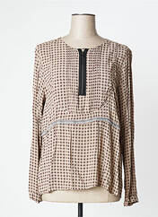 Blouse beige MANILA GRACE pour femme seconde vue