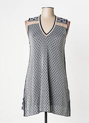 Pull tunique bleu MANILA GRACE pour femme seconde vue