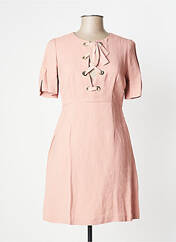 Robe courte rose TWINSET pour femme seconde vue