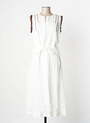 Robe longue blanc MANILA GRACE pour femme seconde vue