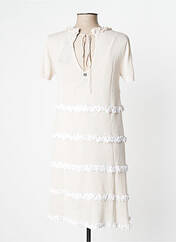 Robe mi-longue beige TWINSET pour femme seconde vue