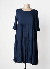 Robe mi-longue bleu MANILA GRACE pour femme seconde vue