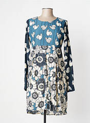 Robe mi-longue bleu MANILA GRACE pour femme seconde vue