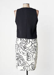 Robe mi-longue noir BLEU BLANC ROUGE pour femme seconde vue