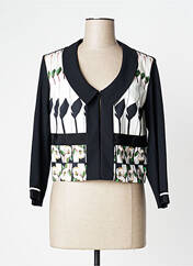 Veste casual noir BLEU BLANC ROUGE pour femme seconde vue