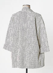 Veste kimono blanc MANILA GRACE pour femme seconde vue