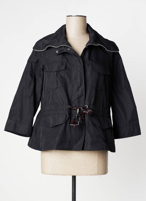 Veste casual finition intérieure doublée noir INDIES femme