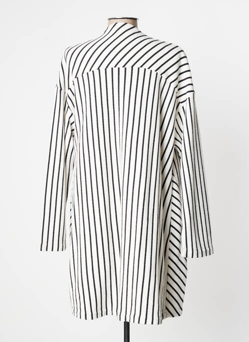 Gilet manches longues blanc MANILA GRACE pour femme